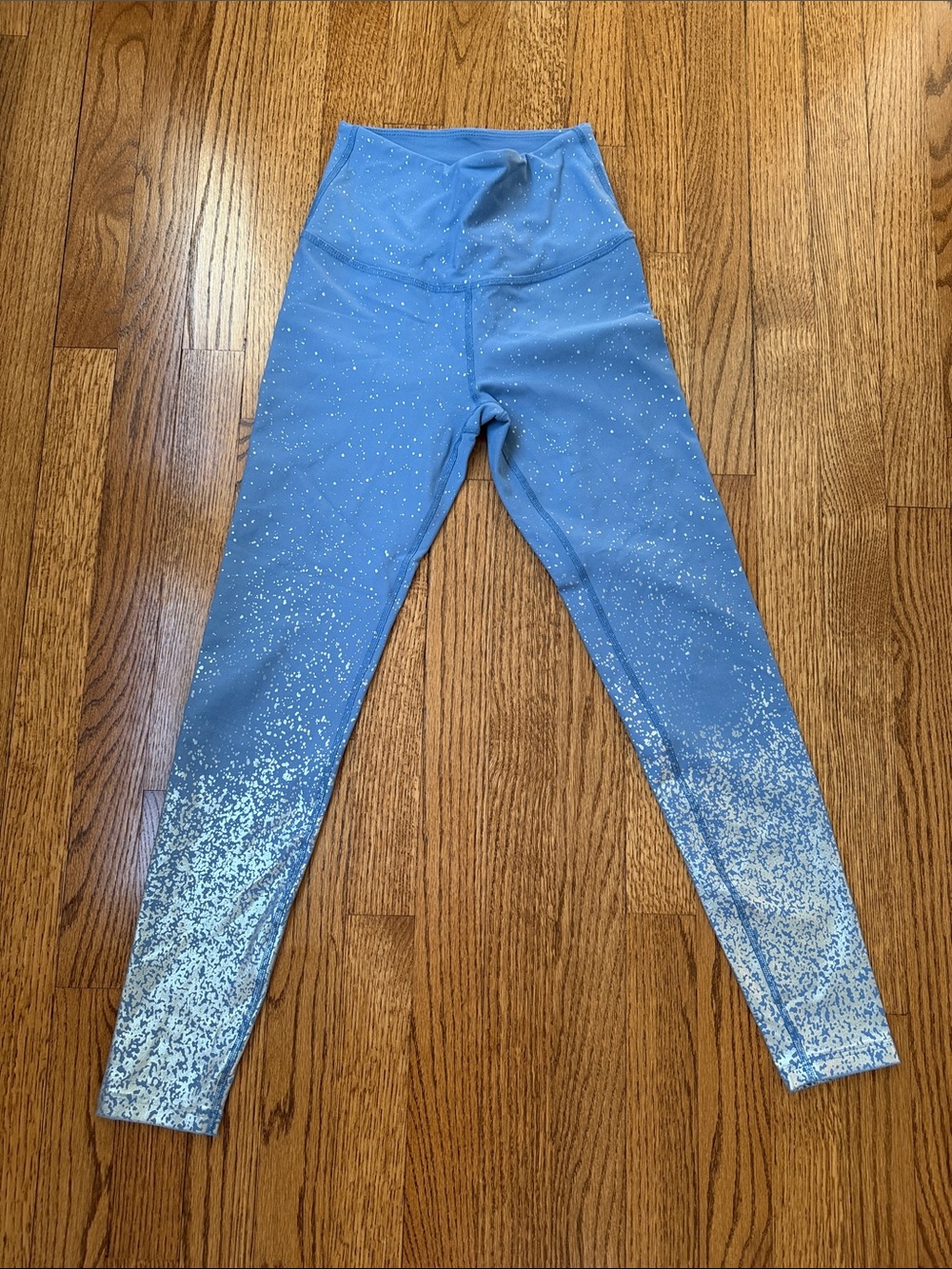 Beyond Yoga High-Waist Blue Speckled Women’s Leggings